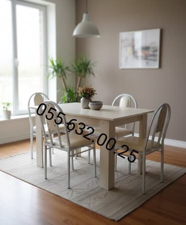 Masa və oturacaqlar dəstləri 110 manatdan başlayır Ölcülərə görə