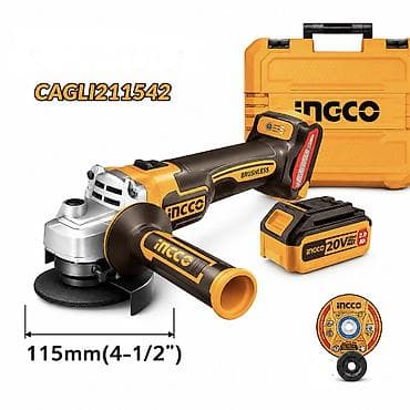 YENİ INGCO profesional - Disk diametri: 115 mm - Gərginlik: 20V lalafo.az -da YENİ INGCO profesional - Disk diametri: 115 mm - Gərginlik: 20V