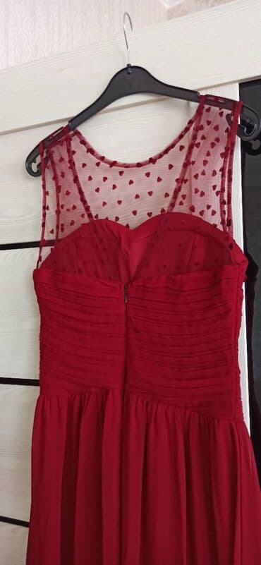 uzun qizil sirqalar: 1 dəfə geyinilib. Ölçü S/36 — 4