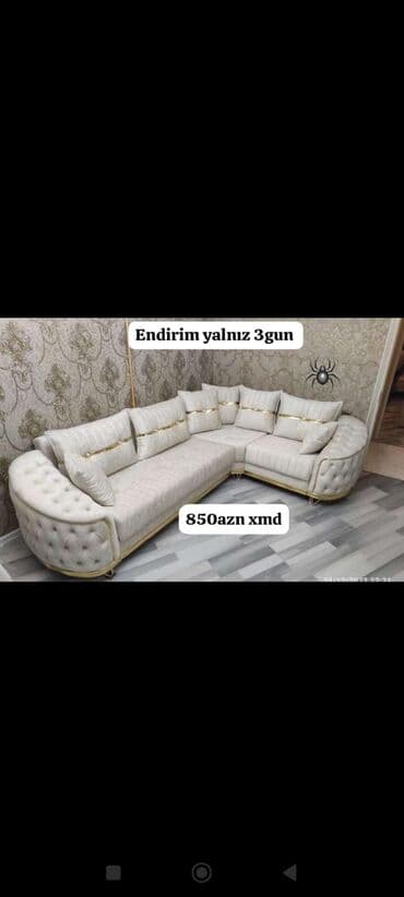 угловые диваны для кухни: Künc divan, Yeni, Bazalı — 2