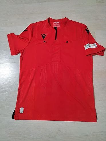 Digər kişi geyimləri: Futbolka, Macron, M, rəng - Qırmızı — 2