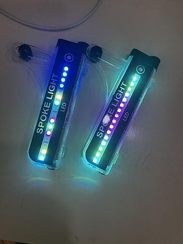 navigator velosiped: Məhsul: Velosiped təkəri üçün LED “Spoke Light” işıqları (2 ədəd) — 1
