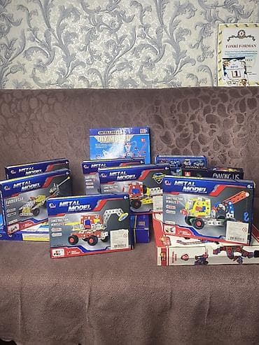 Açar dəstləri: Metal konstruksiya dəstləri – uşaq üçün STEM qurma oyuncaqları Məhsul — 1