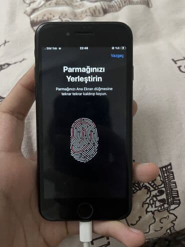 euromax 2020: IPhone SE 2020, 64 GB, Qara, Barmaq izi — 4