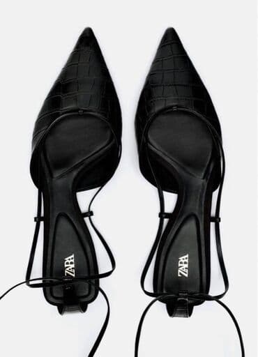 basanoşkalar 2022: Zara, Ölçü: 36, rəng - Qara, Yeni — 1