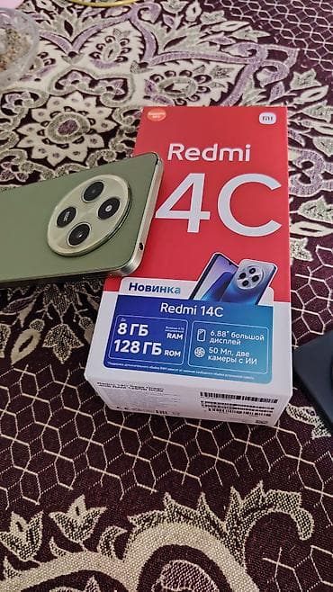honor magic 8 pro kontakt home: Redmi 14C, 128 GB, Sənədlərlə — 1