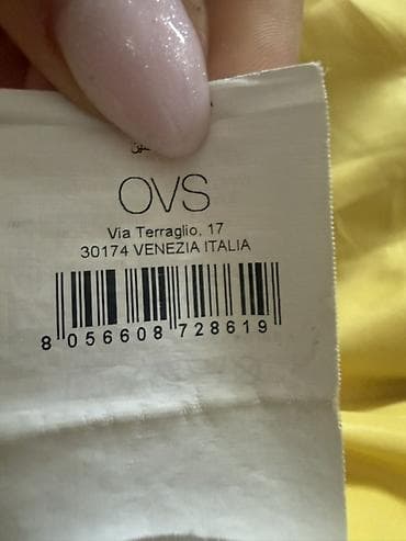 Bodi: Uşaq üçün OVS markalı şişmə qış gödəkçəsi - Rəng: parlaq sarı Gənclik — 3