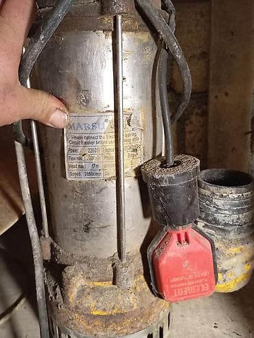 Nasos, Çirkab quyular üçün, quraşdırılma Sualtı