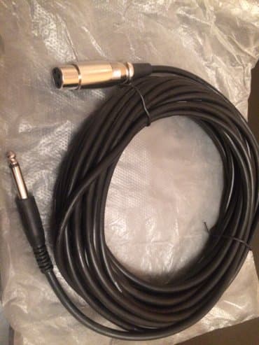 şur mikrafon: Mikrafon shure firmasinin kabeli 10metr yenidir — 1