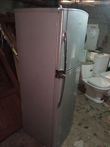 boyler satışı: Gümüş rəngli iki qapılı soyuducu - Üst hissədə dondurucu, alt hissədə — 2