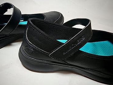 Женская обувь: Skechers qadın ayaqqabısı – Mary Jane stili - Rəng: qara - Model — 4