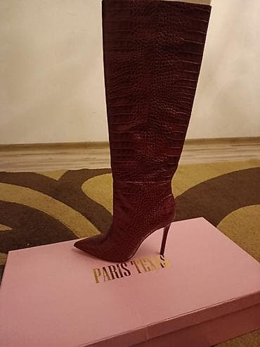 Kişi ayaqqabıları: Paris Texas “Stiletto Boot” – qadın çəkməsi - Model: Stiletto Boot - — 1