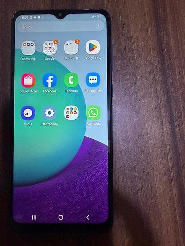 galaxy tab a8: Samsung Galaxy A02, 32 GB, rəng - Mavi, İki sim kartlı — 4