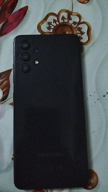 samsung s20 mini: Samsung Galaxy A32, rəng - Qara, Barmaq izi — 2