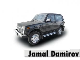 Niva üçün yan ayaqaltilar. Боковые подножки для niva. Side steps for