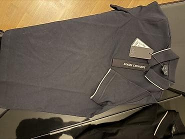 Baş geyimləri: Polo köynək, Armani Exchange, S, rəng - Göy — 2