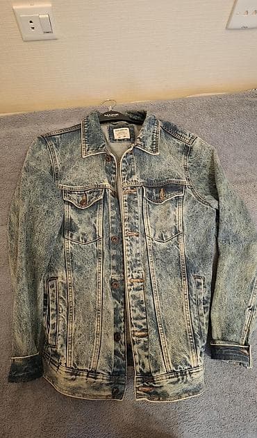 Kurtka, Cins, Yaz, PULL&BEAR, M lalafo.az -da Kurtka, Cins, Yaz, PULL&BEAR, M