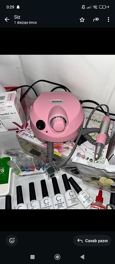 Готовый бизнес: Manikür və gel-lak üçün tam dəst Peşəkar və ev istifadəsi üçün — 6