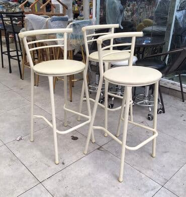 декоративная мебель: Hundurluk 72 Bar oturacaqlari material demirdir oturan yeri kojadir — 6