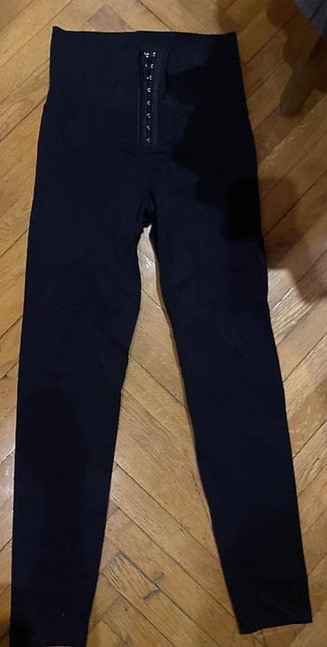 Праздничные костюмы: Uwag ucun şalvar və leggins dəsti - Qara yüksək belli formalaşdırıcı — 1