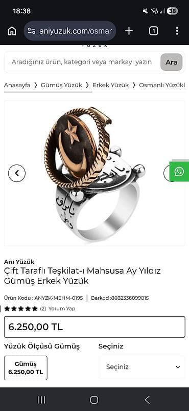 comitok l7c pro: Üzük, Gümüş, Qaşsız — 4