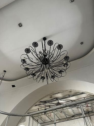 Ev və bağ: Çılçıraq, 10 və daha çox lampa, Metal — 1