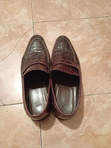 makasın: Məhsul: Qəhvəyi klassik kişi loafers ayaqqabısı - Model: Loafer — 2