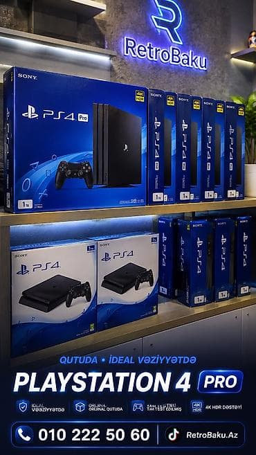 redmi note 12 pro: PlayStation 4 Pro – 1TB Ideal vəziyyətdə qutuda. Xaricdən qəlib test — 3