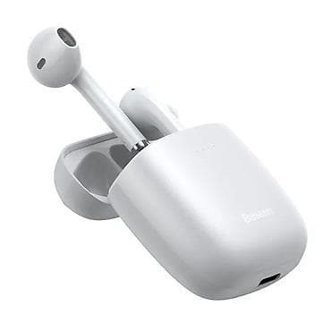baseus airpods: Simsiz (Bluetooth) Qulaqcıqlar, Baseus, rəng - Ağ — 2