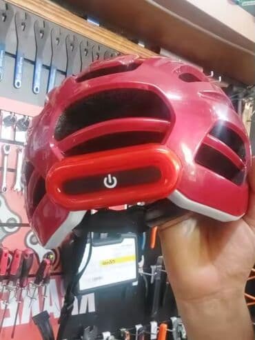 купить шлем для мотоцикла: Moto-velo təhlükəsizlik dəbilqə işığı Salam, Здравствуйте — 10