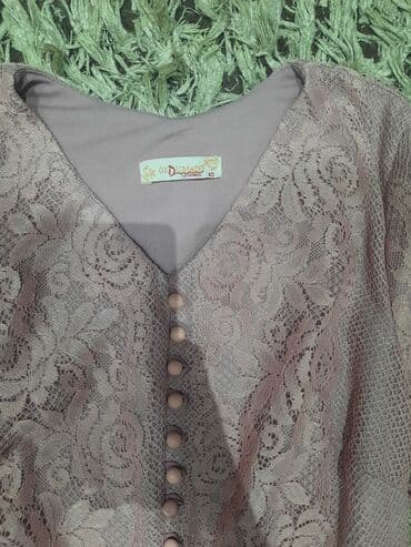 узбекское платье со штанами: Вечернее платье, Макси, M — 1