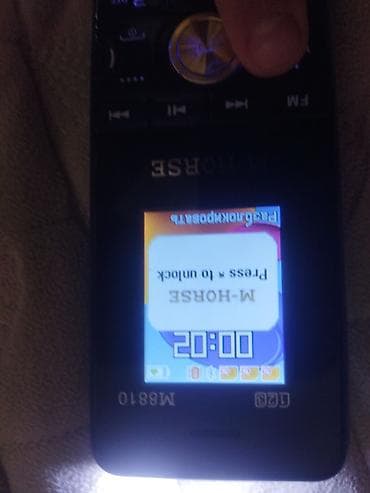M-Horse MB810 düyməli mobil telefon - Rəng: tünd mavi - Böyük, rahat — 7