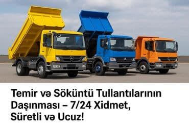söküntü taxtalar: Təmir və söküntü tullantılarının daşınması xidməti təklif olunur. Bu — 1