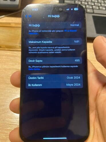 iphone 15 pro ekran qiymeti: IPhone 15 Pro, 128 ГБ, Черный, Face ID — 2