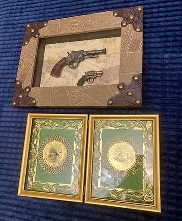 hacker sekilleri: Hediyyelik Dekorativ divar tablo-suvenir dəsti😍🤌🏻 Yenidir 2- si — 2