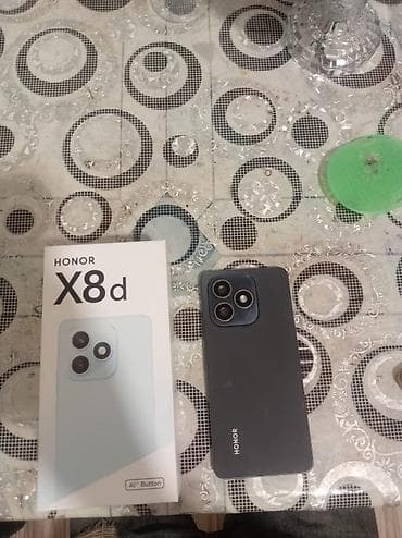kgtel mini b310: Honor X8 5G, 128 GB, rəng - Boz, Zəmanət — 2
