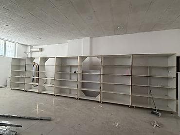 Rəf vitrinləri: Mağaza/ambar üçün modul rəf sistemləri - Tip: Döşəməyə qoyulan, açıq — 1