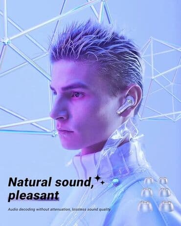 tek qulaq nausnik: Новый Беспроводные (Bluetooth) Наушники — 6