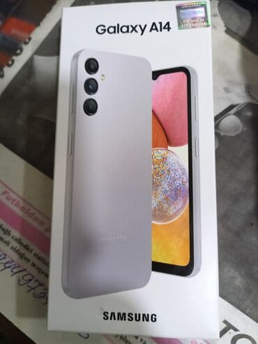 origimo opad 14: Samsung Galaxy A14, 4 GB, rəng - Boz, Sənədlərlə — 2