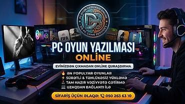 oyuncu komputer: PC OYUN YAZILMASI (ONLİNE) Kompüterinizə istədiyiniz oyunların tam — 1