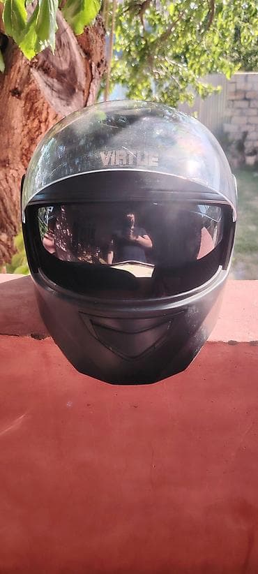 kia optima fara: VIRTUE motosiklet dəbilqəsi - Tam üzlü (full-face) dizayn - İkiqat — 4