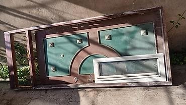 avropa qapilari demir: Dəmir giriş qapısı – tam dəst - Material: qalın metal/dəmir panel - — 1