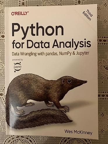 informatika pdf: Məhsul: Kitab – “Python for Data Analysis” (Third Edition) Müəllif — 1