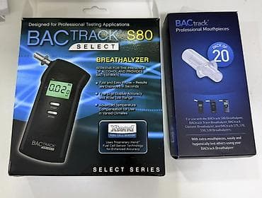 Alkotester satılır Məhsul: BACtrack Select S80 Breathalyzer + 20 ədəd