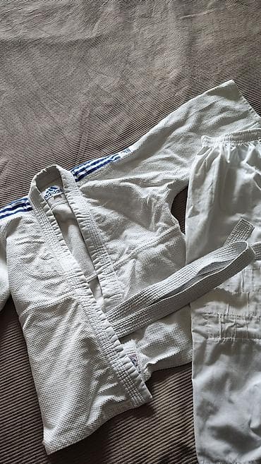 Adidas Cənubi Koreya IJF təsdiqli cüdo geyimi (judogi) dəsti yaş 6-12