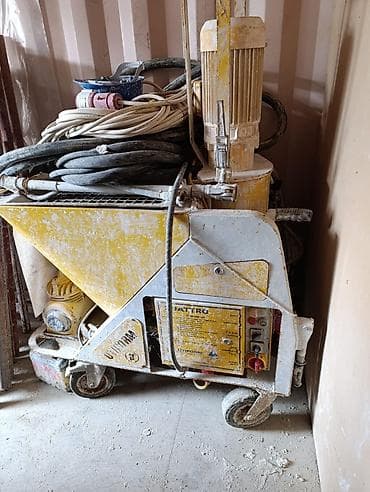 Alçı suvaq makinası Ağdağ aparatı Dünyanın 2 ən güclü — 4