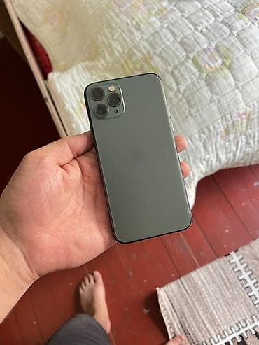 IPhone 11 Pro, 64 GB, Matte Midnight Green, Face ID