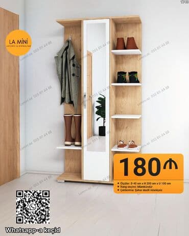 1 qapı Düz dolab, Dəhliz dolabı