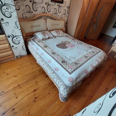 qiz ucun kravatlar: 2 təknəfərlik çarpayı, Dolab, Komod, 2 tumba, Çin, İşlənmiş — 3