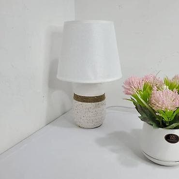 yorğa: Masaüstü dekorativ abajur lampa - Stil: Skandinavi/boho motivli — 2
